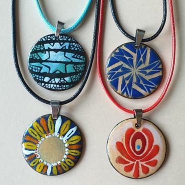 Esthajnalcsillag, Csillag geometria, Nyári napvirág, Matyó rózsa – medál