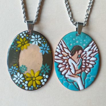 Virágdíszes, Őrangyalkám – medálok